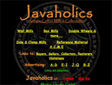 Tablet Screenshot of javaholics.net